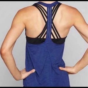 Athleta High Neck Tank Top “Power Of She”  - size XXS